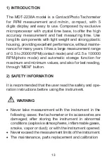 Preview for 14 page of Minipa MDT-2238A Instruction Manual