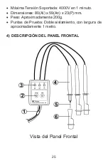 Preview for 26 page of Minipa MFA-840 Instruction Manual