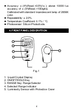 Preview for 5 page of Minipa MLM-1011 Instruction Manual