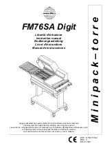 Preview for 1 page of Minipack-Torre FM76SA Digit Instruction Manual