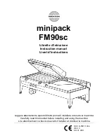 Preview for 1 page of Minipack-Torre FM90sc Instruction Manual