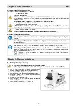 Preview for 21 page of Minipack-Torre Media Matic Installation, Operation And Maintenance Manual