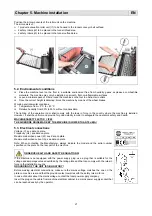 Preview for 22 page of Minipack-Torre Media Matic Installation, Operation And Maintenance Manual