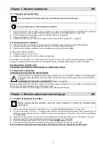 Preview for 12 page of Minipack-Torre Modular 50 Digit Installation, Operation And Maintenance Manual