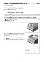 Preview for 22 page of Minipack-Torre MV26 X Installation, Operation And Maintenance Manual