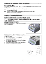 Preview for 46 page of Minipack-Torre MV26 X Installation, Operation And Maintenance Manual