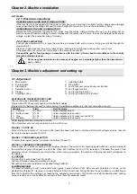 Preview for 10 page of Minipack-Torre MV31 Installation, Operation And Maintenance Manual