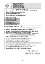 Preview for 82 page of Minipack-Torre MV35 XP PolyScience Installation, Operation And Maintenance Manual