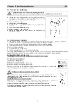 Предварительный просмотр 19 страницы Minipack-Torre SC55 Installation, Operation And Maintenance Manual