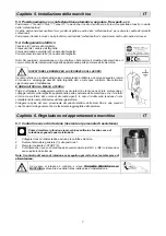 Preview for 8 page of Minipack-Torre Tunnel 50 Twin Installation, Operation And Maintenance Manual