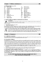 Preview for 25 page of Minipack-Torre Tunnel 50 Twin Installation, Operation And Maintenance Manual