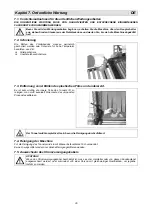 Preview for 36 page of Minipack-Torre Tunnel 50 Twin Installation, Operation And Maintenance Manual