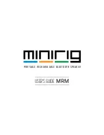 Preview for 1 page of Minirig MRM User Manual