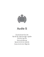 Preview for 1 page of MINISTRY OF SOUND Audio S Quick Start Manual