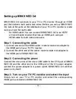 Preview for 11 page of Minix NEO G$ Setup Manual