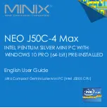 Предварительный просмотр 1 страницы Minix NEO J50C-4 Max User Manual