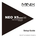 Preview for 1 page of Minix NEO X5mini Setup Manual