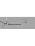 Minka-Aire JAVA F753 Instruction Manual Warranty Certificate preview