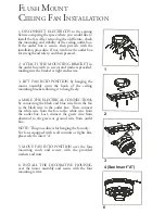 Preview for 6 page of Minka-Aire Mesa F565 Instruction Manual