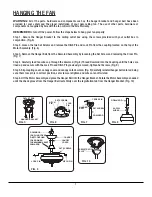 Preview for 7 page of Minka Group Aire Roxhill Instruction Manual