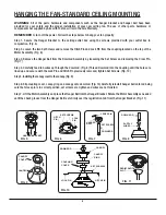 Preview for 8 page of Minka Group Aire Waywood Instructions Manual