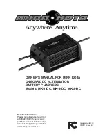 Предварительный просмотр 1 страницы MINN KOTA MK-1-DC Owner'S Manual