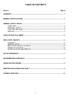 Preview for 2 page of Minnich A-1C Operators & Service Manual