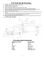 Preview for 17 page of Minnich A-1C Operators & Service Manual