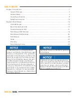 Preview for 2 page of Minnich Hornet 24/22 Operator'S And Service Manual