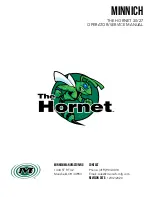 Preview for 1 page of Minnich HORNET 30/27 Operators & Service Manual