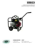 Preview for 1 page of Minnich M-GEN 115V Owner'S/Operator'S Manual