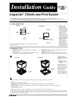 MINOLTA-QMS Magicolor 2 Desklaser Installation Manual preview