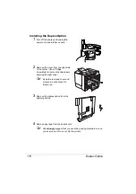 Предварительный просмотр 124 страницы MINOLTA-QMS magicolor 2300 DL User Manual