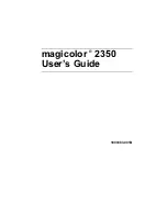 Предварительный просмотр 1 страницы MINOLTA-QMS magicolor 2350 User Manual