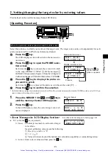 Preview for 68 page of Minolta CA-100PLUS - Instruction Manual