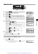 Preview for 74 page of Minolta CA-100PLUS - Instruction Manual