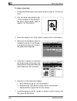 Preview for 100 page of Minolta CF1501 Operator'S Manual