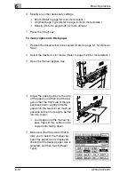 Preview for 106 page of Minolta CF1501 Operator'S Manual