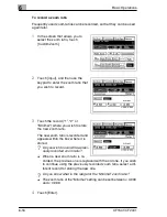 Preview for 110 page of Minolta CF1501 Operator'S Manual