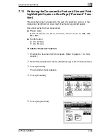 Preview for 151 page of Minolta CF1501 Operator'S Manual