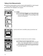 Preview for 16 page of Minolta CL-200 Instruction Manual