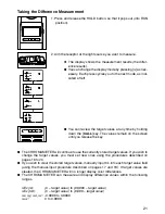 Preview for 23 page of Minolta CL-200 Instruction Manual