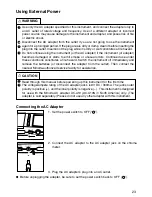 Preview for 25 page of Minolta CL-200 Instruction Manual