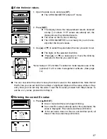 Preview for 29 page of Minolta CL-200 Instruction Manual