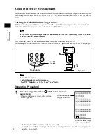 Preview for 42 page of Minolta CR-400 - Instruction Manual