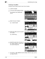 Preview for 116 page of Minolta Di200 Advanced Information