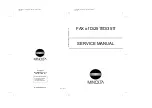 Minolta Di251f Service Manual preview