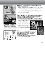 Предварительный просмотр 29 страницы Minolta Dimage S 304 (Swedish) User Manual