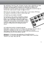 Предварительный просмотр 79 страницы Minolta Dimage S 304 (Swedish) User Manual