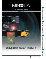 Minolta Dimage Scan Elite II Instruction Manual preview